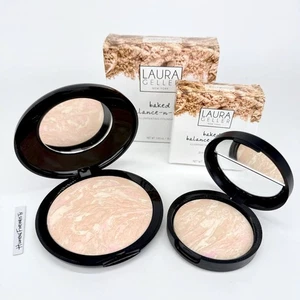 Laura Geller Baked Balance-N-Glow fondotinta illuminante PORCELLANA 9g o 18g - Foto 1 di 15