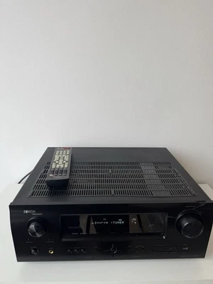 Denon AVR-1911 HDMI 7.1 AV-Receiver 3D HDMI ( Beschädigt) + Fernbedienung - Bild 1 von 4
