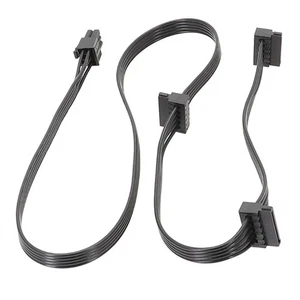 6Pin Male to SATAX3 Power Supply Splitter Cable for Corsair RM RMX Modulars - Picture 1 of 7