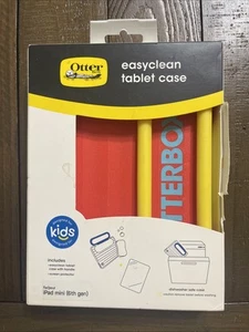 OtterBox EasyClean Tablet Case w/ Handle for Apple iPad Mini 6th Gen - Red - Photo 1/8