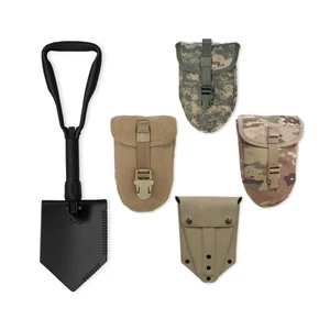 US GI Folding E-Tool Shovel (Used) with Cover - Picture 1 of 1