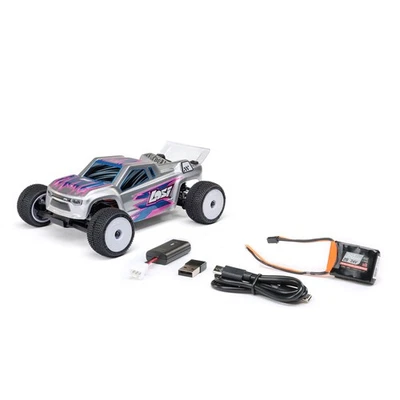 Losi Micro-T 1/28 2 ruedas motrices plateadas RTR LOS-1392T2 Foto 1 de 4