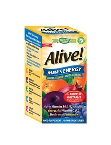 Nature's Way Alive! Men's Energy Multi-Vitamin 30 Tablets - Picture 1 of 1