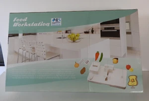 BNIB Food Workstation Preparation Board Kitchen 1 Handed Disabled Arthritis Help - Picture 1 of 8