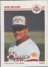 1991 Line Drive AAA #642 Rob Nelson 