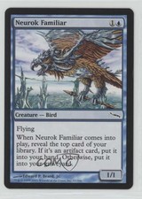 2003 Magic: The Gathering - Mirrodin Neurok Familiar #43 fm0