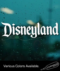 Disney Disneyland STICKER VINYL DECAL MICKEY MOUSE WALT DISNEY WORLD - Foto 1 di 3
