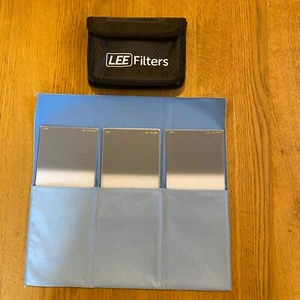LEE Neutral Density Graduated Filters 100 x 150mm - Set of 3, For Landscape - Picture 1 of 11