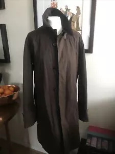 barbour wax jacket brown coat new with defects size S - Picture 1 of 9