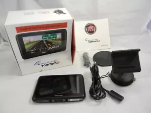 Tom Tom Go Model:4CS03 (4MF0.001.13) Fiat Blue&Me GPS Device US, Can, Mex Maps - Picture 1 of 6