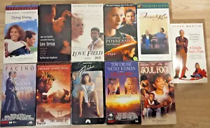 11x Drama Romance VHS Flashdance Love Field Twist of Fate Soul Food Love Affair - Picture 1 of 12