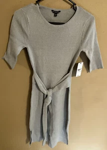 GUESS Los Angeles - Damen graues 3/4 Arm Etuikleid - Größe S - 98 $ - Bild 1 von 8