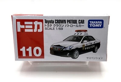 Takara Tomy Tomica No.110 Toyota Crown Patrol Police Car 1/69 Scale Diecast Car - Image 1 of 4