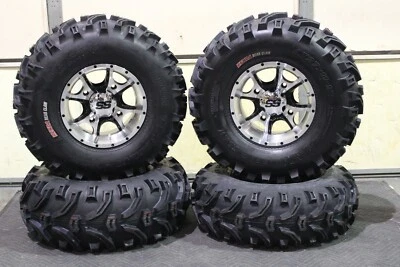 POLARIS RZR 900 S 27" BEAR CLAW ATV TIRE & COBRA M/B WHEEL KIT POL10K - Image 1 of 4