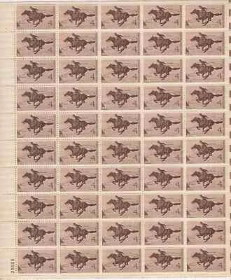 Scott #1154 - Pony Express. Sheet of 50. MNH. OG. - Image 1 of 2