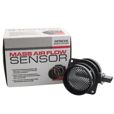 Hitachi Mass Air Flow Sensor MAF0051  for Audi A3 TT TTS Quattro VW CC GTI Golf - Image 1 of 4