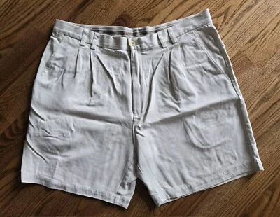 Tommy Bahama Relax 100% 真丝高尔夫休闲短裤男式 38 码 — 第 1/4 张图片