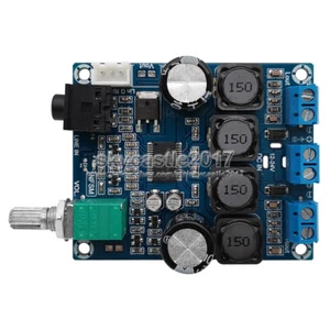 1pcs DC12-24V 30W+30W Dual-Channel Audio Speaker Digital Amplifier Board TPA3118 - Picture 1 of 7