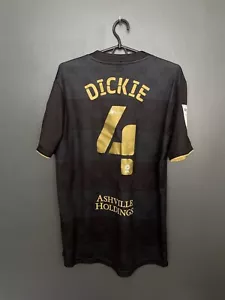 QUEENS PARK RANGERS 2021/2022 AWAY MATCH WORN ISSUE FOOTBALL SHIRT #4 DICKIE - Picture 1 of 10