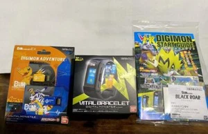 BANDAI Digimon Vital Breath Bracelet Digital Monster ver Black Dim card Set - Picture 1 of 3