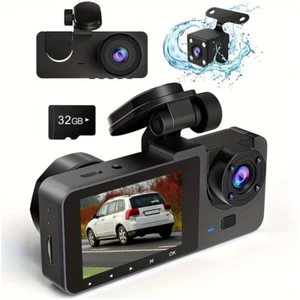 1080 Dash Cam Front 2" IPS Screen 170° Wide Angle Car Recorder Camera - Picture 1 of 11
