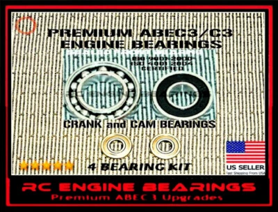 YS engine 91 AC BEARINGS ABEC3/c3 YS110 FZ OS FS110 Alpha FS 81A engine Bearings - Image 1 of 2