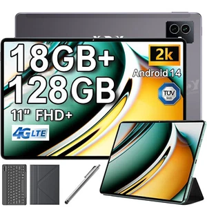 2024 Tabletts R15 Gaming Tablet 11 Zoll 2K 8600mAh 20GB+256GB Android 14 Tablet - Bild 1 von 13