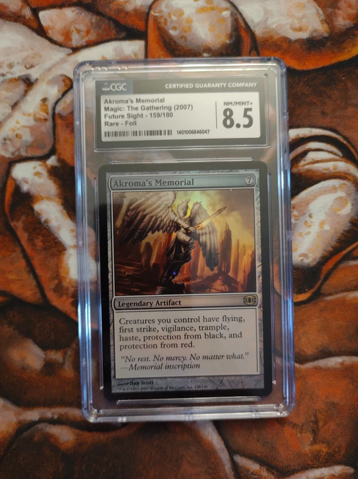 CGC 8.5 Graded Akroma's Memorial Future Sight Slab MTG Magic the Gathering - Image 1 of 1