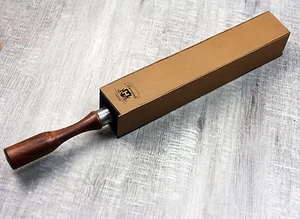 4 Cara Barbero Cuero Asentador Profesional Recto Cuchilla Afilador Nuevo - Picture 1 of 3
