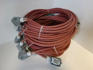 6 Stück hitzebeständige Silikonleitungen inkl. industriestecker, 5G2,5, Lapp, - Bild 1 von 7