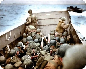 Alfombrilla de ratón para hombre WWii Landing On Pacific Islands - Imagen 1 de 2