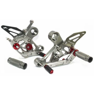 For YAMAHA FZ-09 MT-09 2019 Motorcycle Rearset Rear Sets Foot Pegs CNC Grey - Picture 1 of 10
