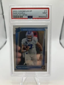 2022 Panini Chronicles Draft Picks - Donruss Optic Rated Rookies #17 Sam Howell - Bild 1 von 2