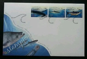 *FREE SHIP Finland Fish 2001 Ocean Marine Life Underwater (FDC) - Picture 1 of 5
