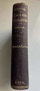 Manual of English Literature Historical and Critical Thomas Arnold 1876 - Bild 1 von 10