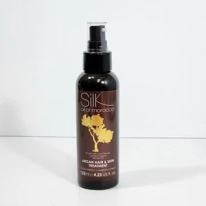 Silk Oil of Morocco Argan Hair & Skin Treatment 125ml Organic Certified - Picture 1 of 2