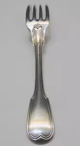 -ANCIENNE FOURCHETTE ARGENT MODELE FILET Poinçon MINERVE 1er Titre COLLECTION D - Photo 1/12