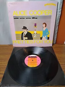Alice Cooper - Pretties For You Vinyl LP Straight STS 1051 Pink Label Uncensored - Picture 1 of 18