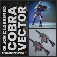 Vector [Set of 2] - GI Joe Classified 1:12 Scale 3D Printed Upgrade Weapon