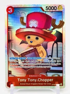TONY TONY CHOPPER - SUPER RARE FOIL - OP08-007 SR - One Piece Two Legends TCG NM - Picture 1 of 2