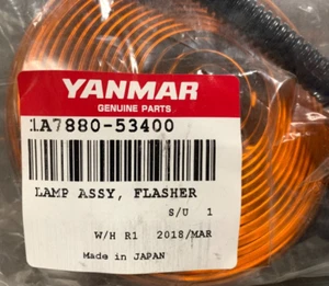 New Yanmar Flasher Lamp Assembly 1A7880-53400 - Picture 1 of 3