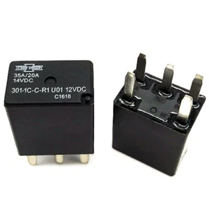 2 Stck. Song Chuan 301-1C-C-R1 U01 12 VDC Power Relais 5 Pins - Bild 1 von 1