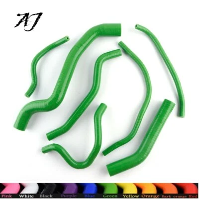 Зеленый силиконовый шланг радиатора охлаждающей жидкости для Yamaha FZ1 2006 2007 2008 2009 2010 - Изображение 1 из 4