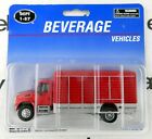 HO Scale International 2-Axle Beverage Truck - Red - Boley #4134-11