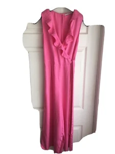 Ladies Pink Trousersuit Brand New Size 8 Sleeveless. With Tags - Picture 1 of 9