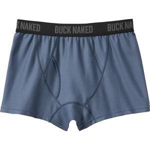 Men's Duluth Go Buck Naked Performance Trunk Boxer Briefs Mercury Blue 60470 NEW - Picture 1 of 3