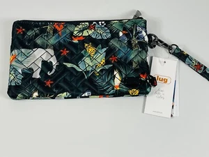 Lug Peekaboo Wristlet Clutch Pouch Only Wildlife Jungle Handbag New With Tags - Picture 1 of 6