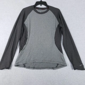 Spyder Shirt Damen Gr. Large L grau Langarm Activewear Oberteil mit Taschen - Bild 1 von 10