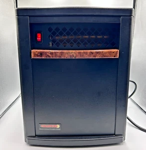 EdenPure Quartz Infrared Portable Heater 500 Fully Tested & Working 11"x13"x14" - Picture 1 of 11