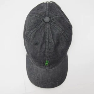 HYSTERIC GLAMOUR HYS TIMES Embroidered Denim Cap Hat Black Used JAPAN - Picture 1 of 10